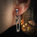 Miss Spooky | Skeleton Halloween Earrings For Women
