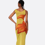 Florence Carter | Floral Fishtail Maxi Dress For Women