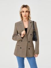 Clementine Ashford | Houndstooth Work Jacket For Women