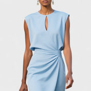 Élise Moreau | Elegant Sculpted Dress with Timeless Flow For Women