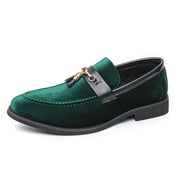 Mason Kingsley | Tassel Suede Loafers For Men