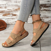 Olivia Sheldon | Adjustable Strap Comfort Sandals For Women