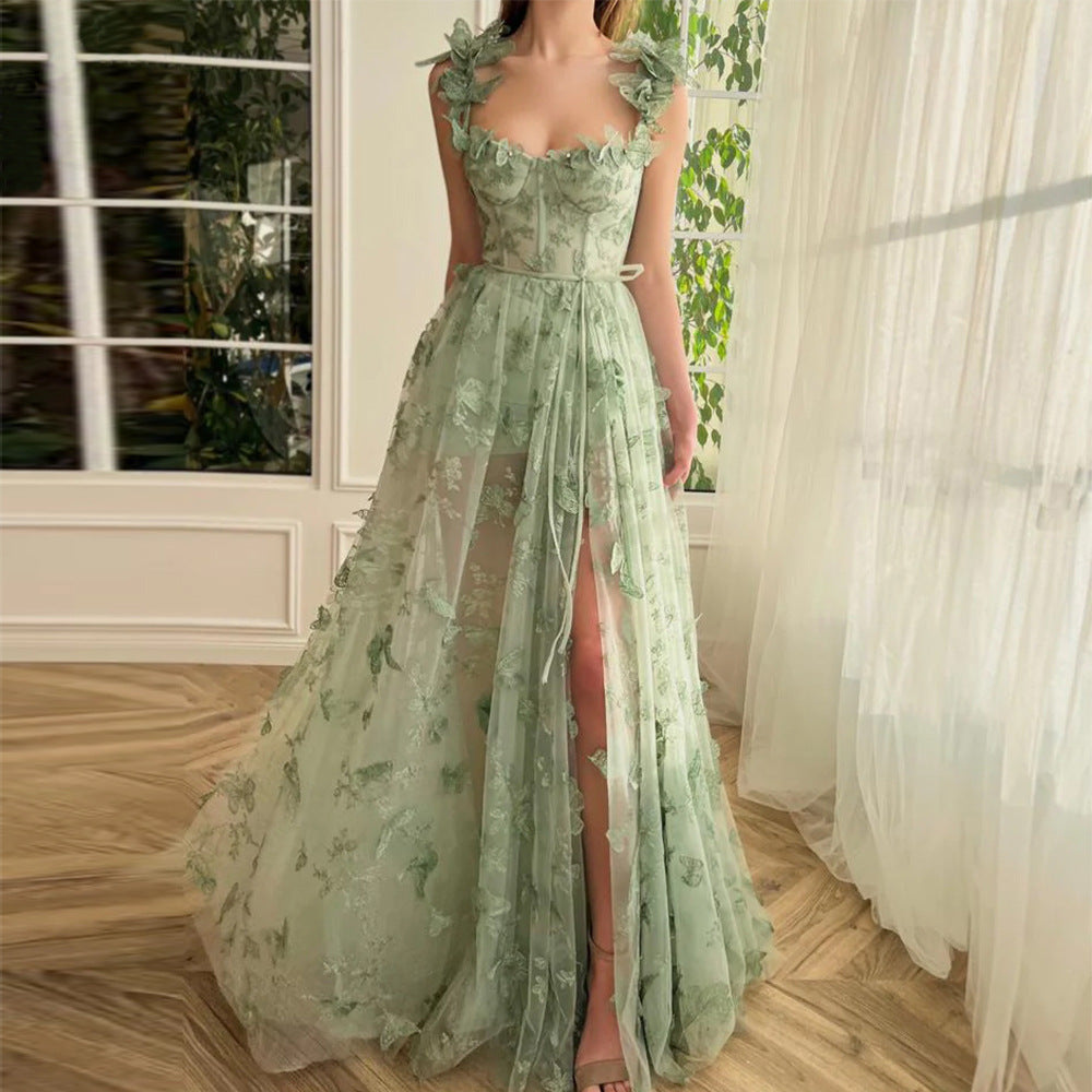 Elise Campbell | Floral Formal Maxi Dress For Women