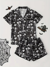Spooky Pumpkin | Halloween Pyjama Set For Women