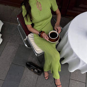 Lucy Brown | Elegant Maxi Races Dress For Women