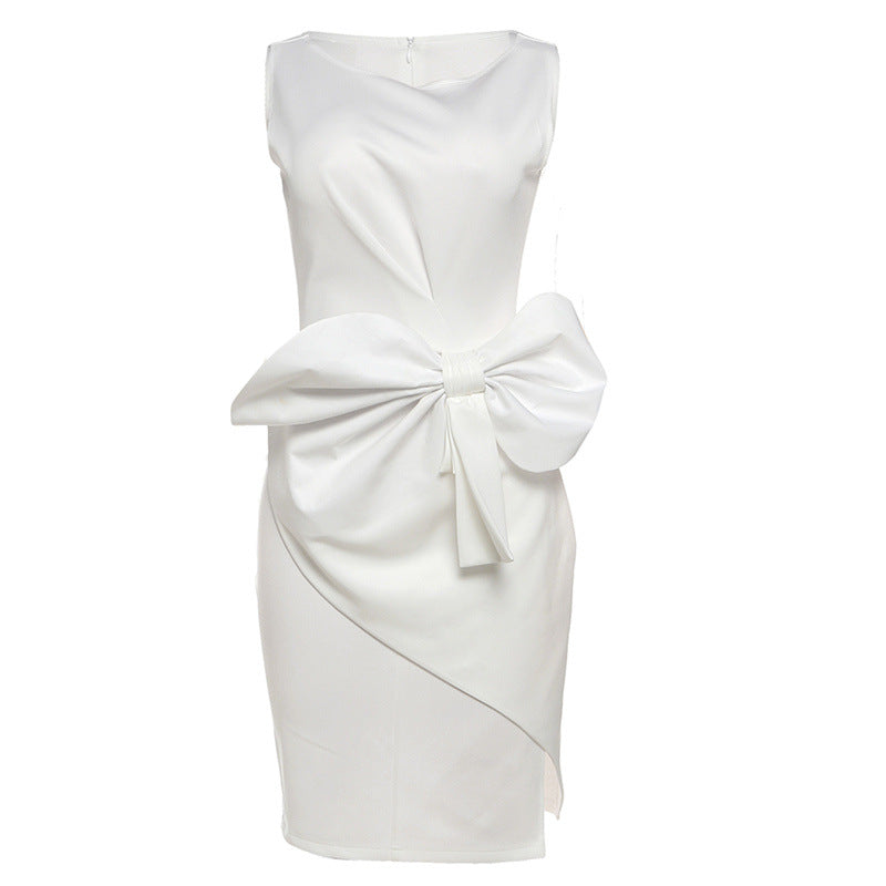 Cordelia Ashworth | Bow Detail Midi Sheath Dress For Women