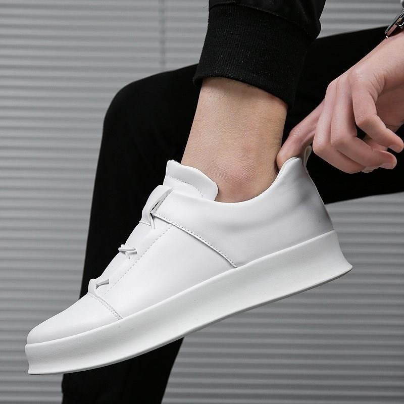 Preston Wakefield | Leather Low-Top Sneakers For Men