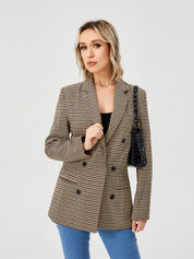 Clementine Ashford | Houndstooth Work Jacket For Women