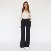 Alessia Romano | High Waisted Wide Leg Pants For Women