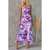 Tegan Ferris | Floral One-Shoulder Maxi Dress For Women