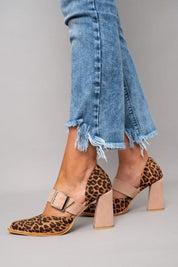 Bianca Hollis | Leopard Print Buckle Heels For Women