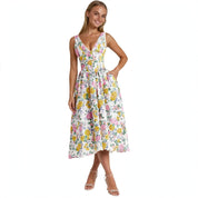 Matilda Renshaw | Floral V-Neck Summer Dress For Women