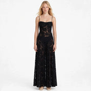 Imogen Fairbanks | Sheer Lace Maxi Dress For Women
