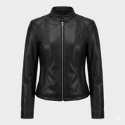 Valentina Moreau | Tailored Leather Look Jacket For Women