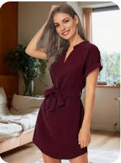 Naomi Kirby | Summer Dress With Bow Detail For Women