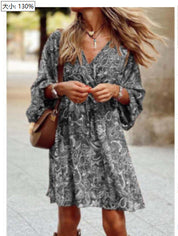 Charlotte Turner | Printed Boho Midi Dress For Women