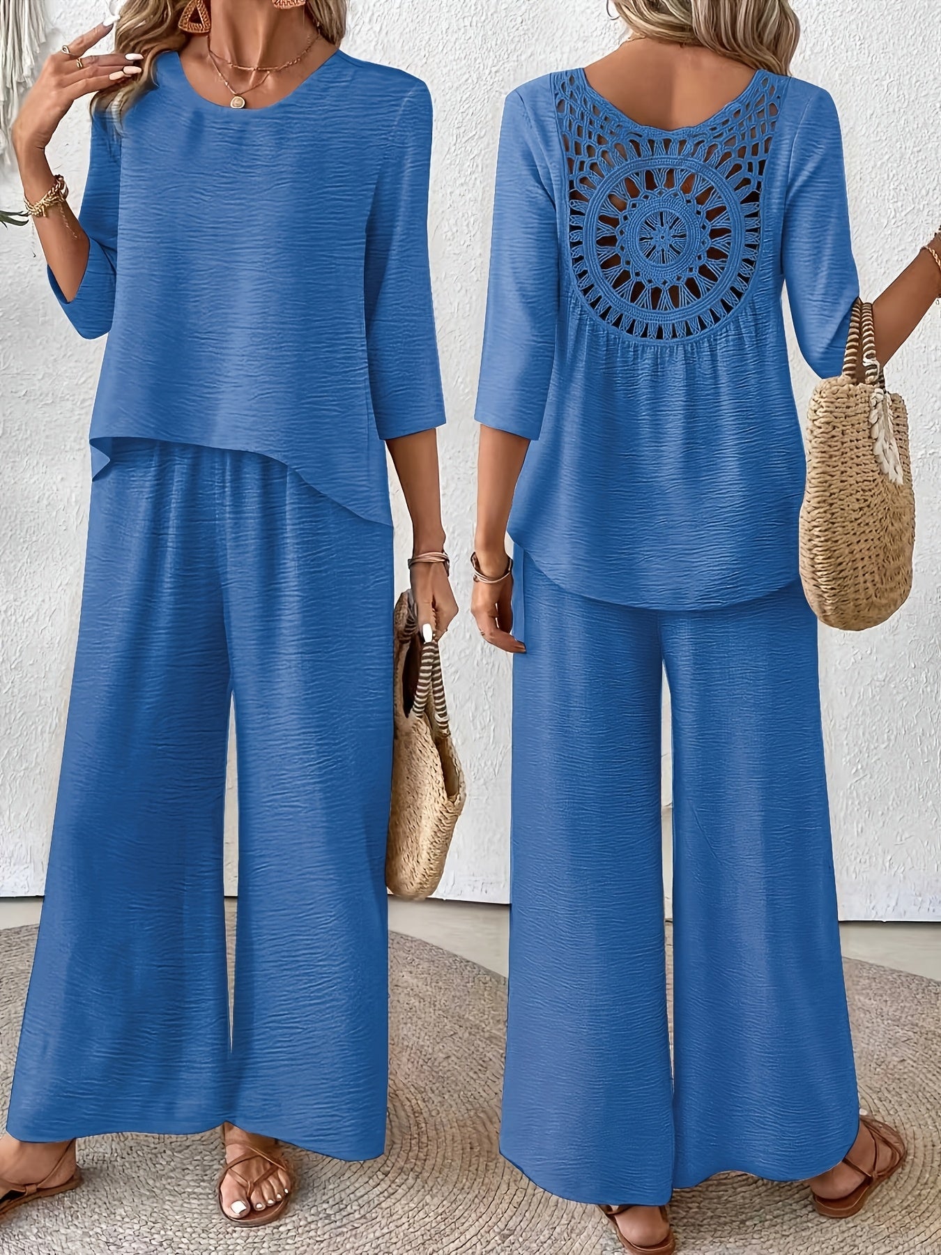 Piper Radley | Two-Piece Set With Crochet Back For Women