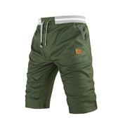 Callan Ashby | Cotton Cargo Cropped Shorts For Men