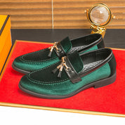 Mason Kingsley | Tassel Suede Loafers For Men