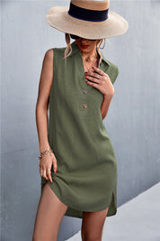 Sophie Walker | Cotton Linen Summer Dress For Women