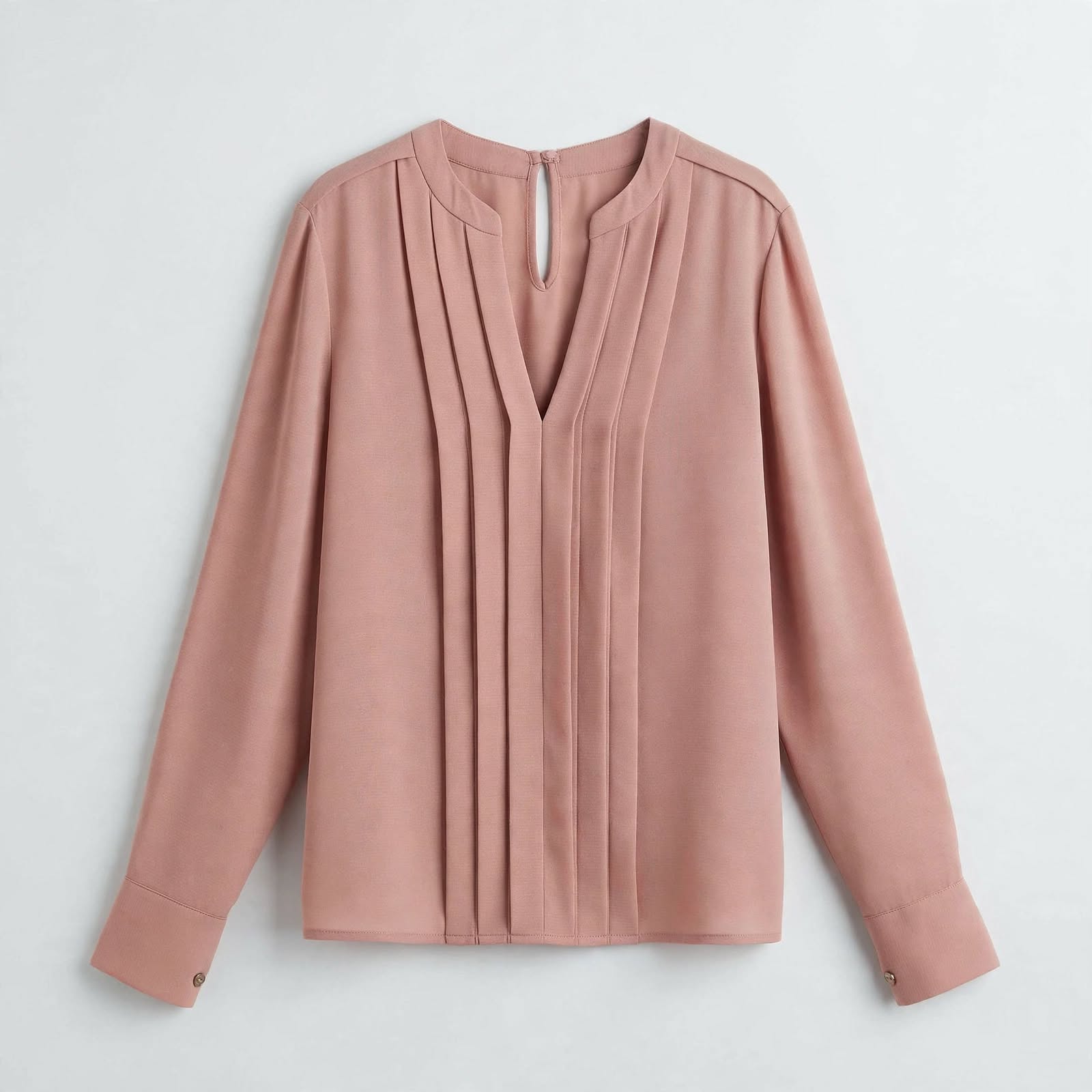 Isobel Radley | Pleated V-Neck Blouse For Women