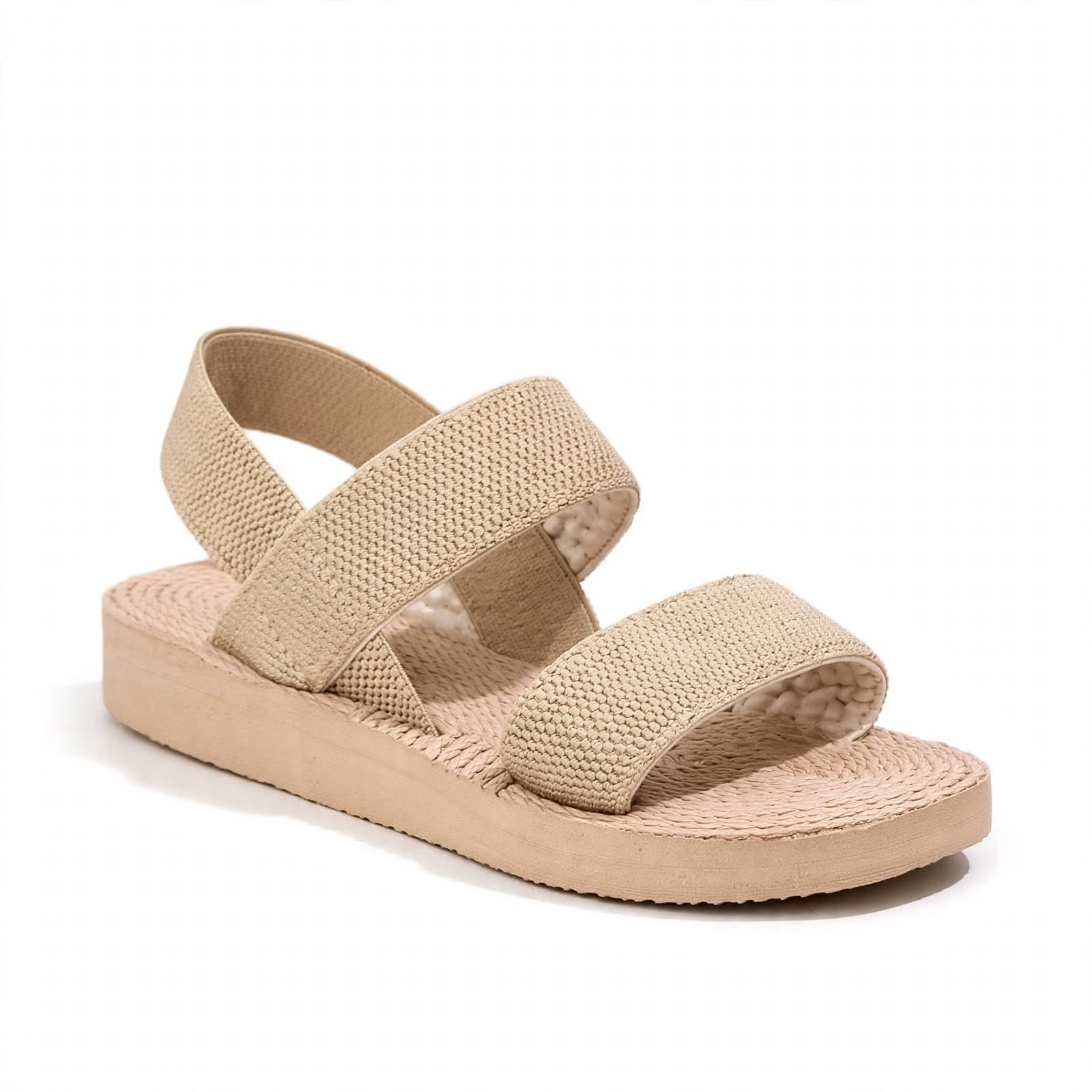 Mirella Brookwood | Elastic Strap Platform Summer Sandals For Women