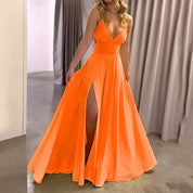 Isabelle Cooper | High-Slit Maxi Dress For Women