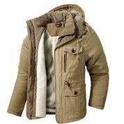 James Hartley | Insulated Hooded Parka Jacket For Men