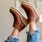 Madeline Rossi | Orthopedic Platform Ankle Boots For Women