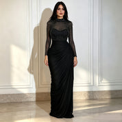 Grace Stewart | Formal Beaded Maxi Dress For Women
