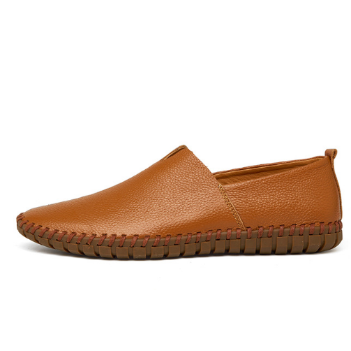 Raffaele Pencroft | Soft Leather Slip-On Driving Loafers For Men