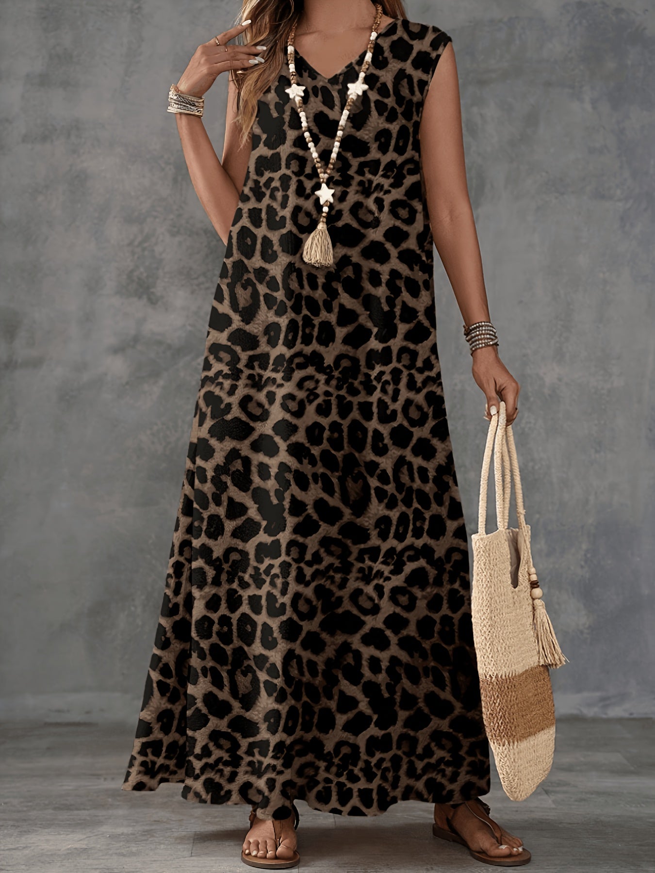 Maeve Sutherland | Vintage Print Maxi Dress For Women