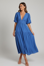 Amelia Sinclair | Flowing Midi Dress For Women