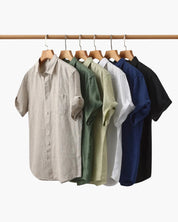 Matteo Ricci | Lightweight Linen Shirt with Relaxed Elegance For Men