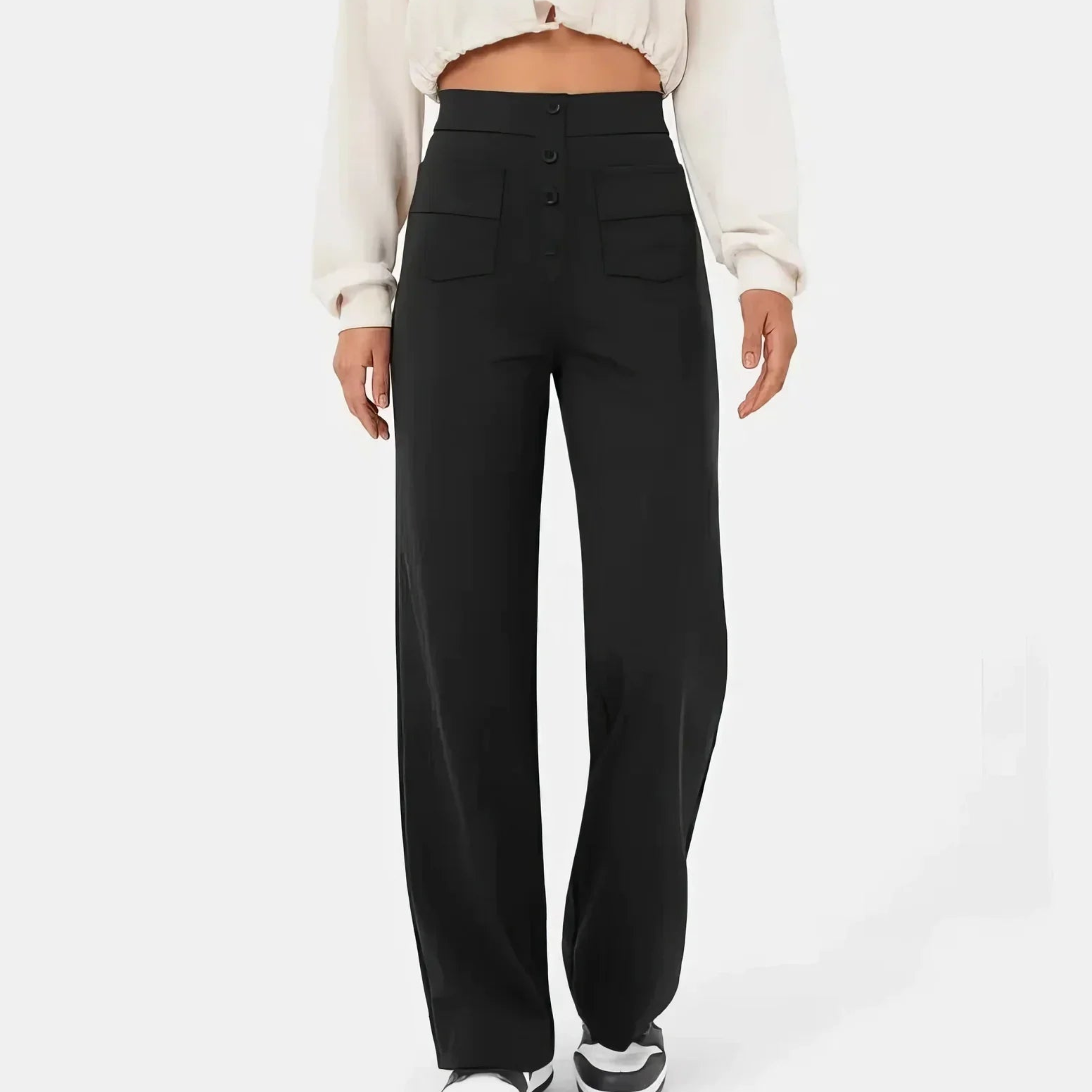 Brooke Turner | High Waist Wide Leg Trousers For Women