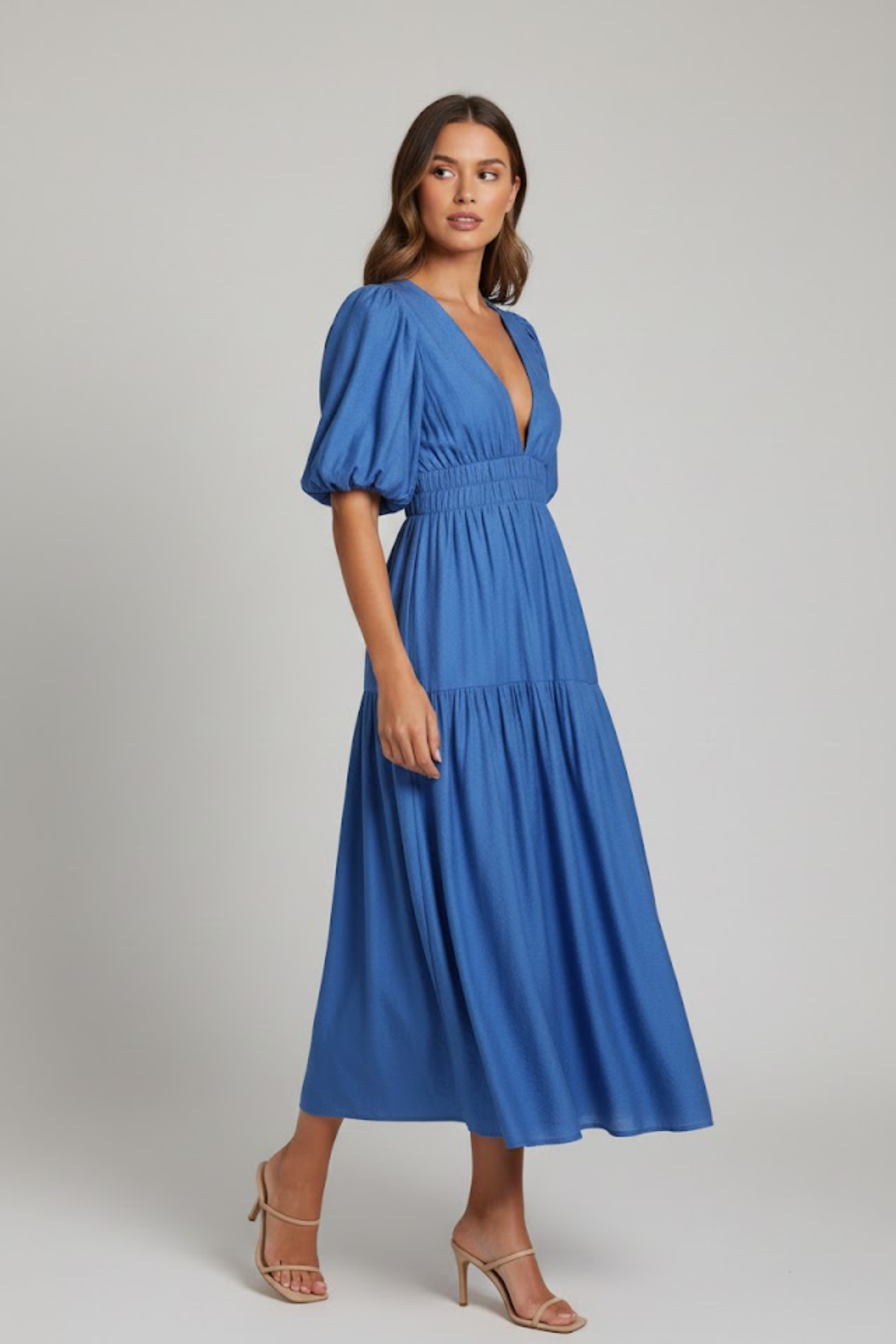 Amelia Sinclair | Flowing Midi Dress For Women