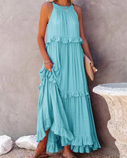 Harper Fletcher | Tiered Maxi Dress With Ruffle Detail