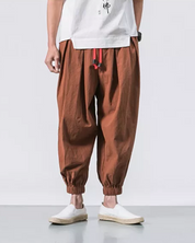 Miles Hawthorne | Loose Fit Cropped Pants For Men