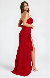 Valentina Rousseau | Strapless Evening Maxi Dress For Women