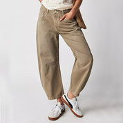 Sienna Barrett | Wide-Leg Straight Trousers For Women