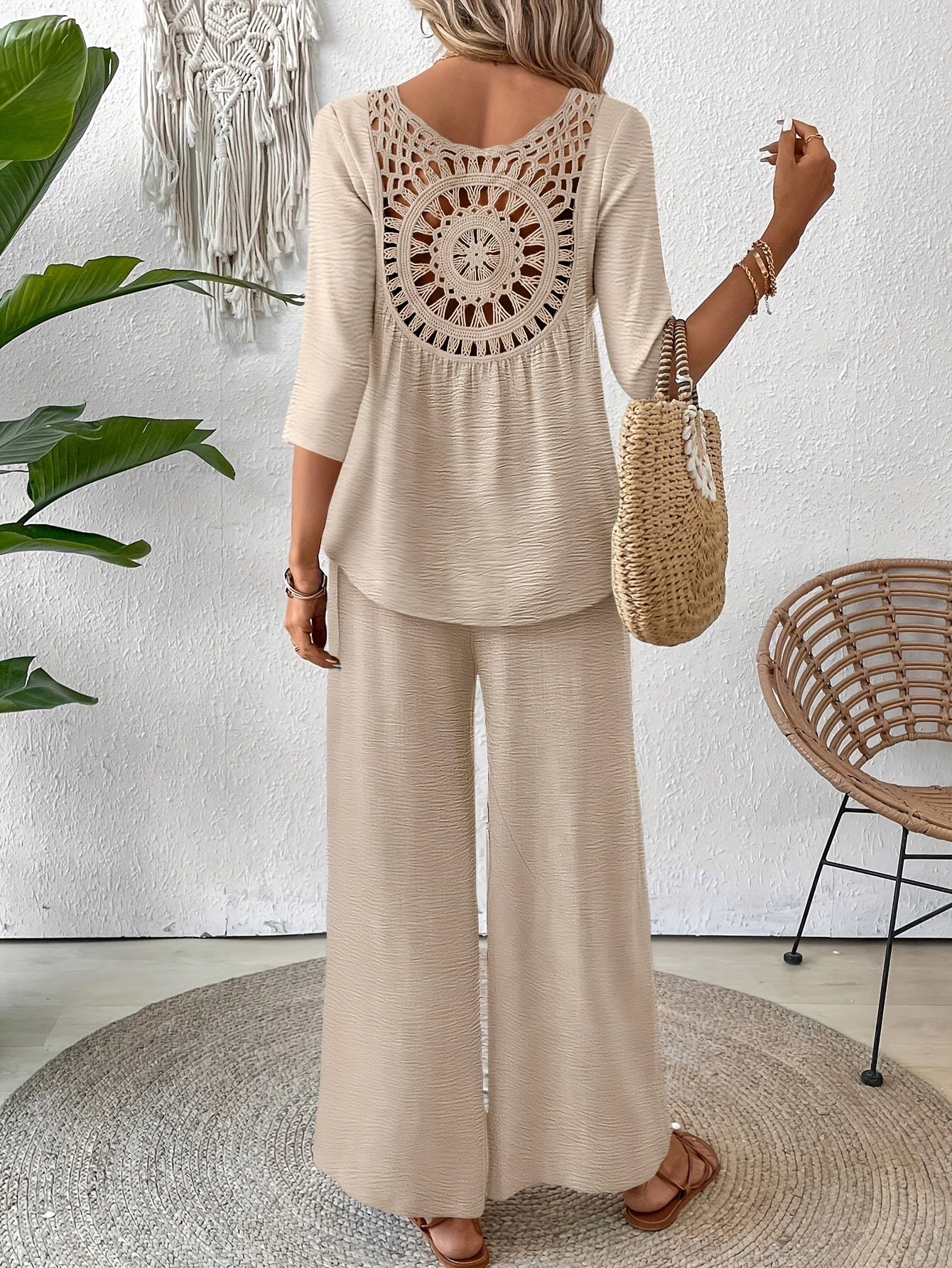 Piper Radley | Two-Piece Set With Crochet Back For Women