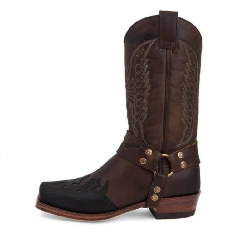 Brooke Anderson | Western Cowboy Mid-Calf Boots For Women