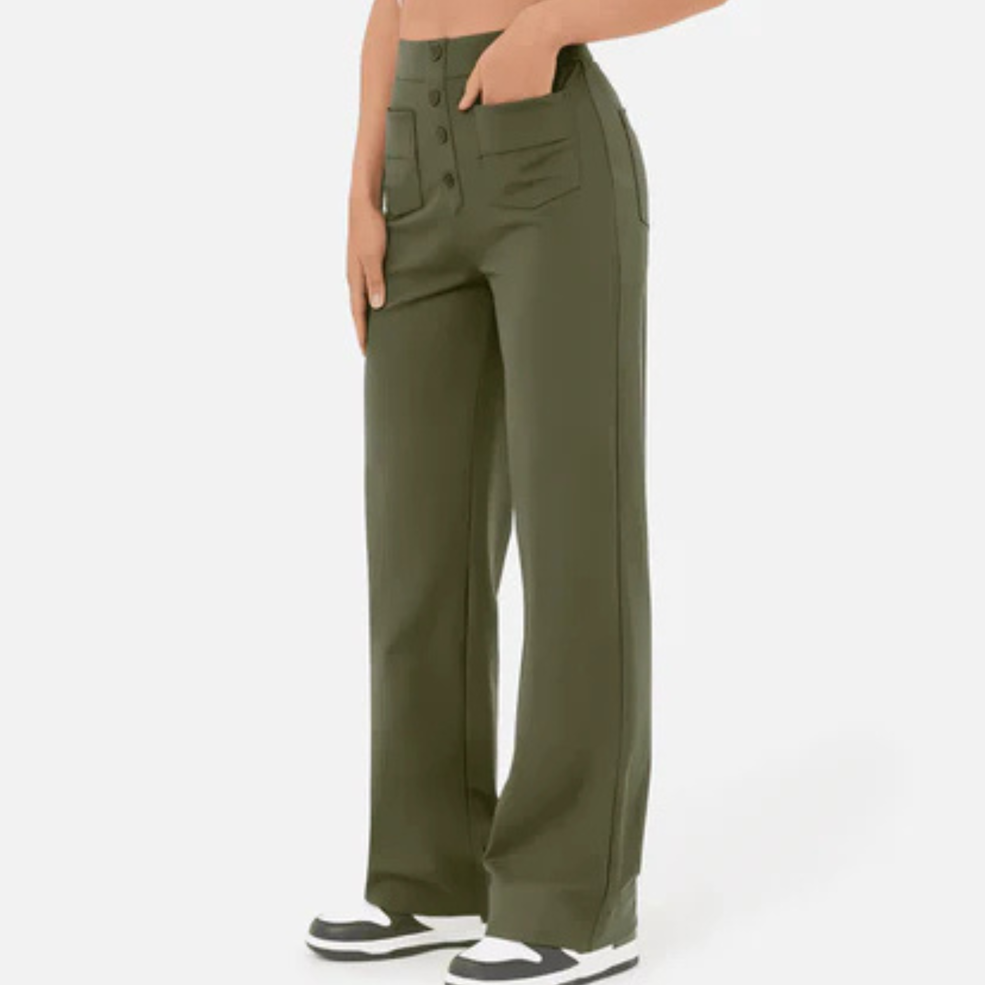 Brooke Turner | High Waist Wide Leg Trousers For Women
