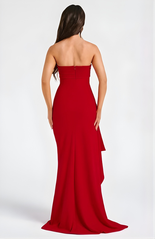 Valentina Rousseau | Strapless Evening Maxi Dress For Women