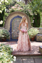 Olivia Redmond | Floral Halter Maxi Dress For Women