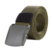 Metal-Free Nylon Belt - Army Green