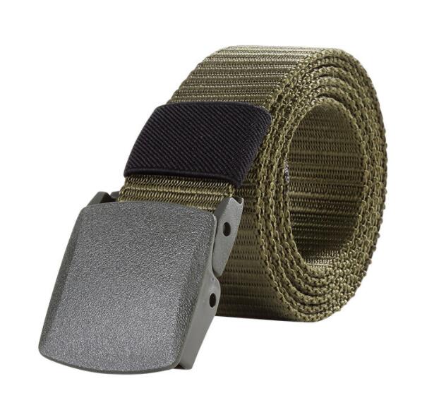 Metal-Free Nylon Belt - Army Green