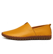 Raffaele Pencroft | Soft Leather Slip-On Driving Loafers For Men