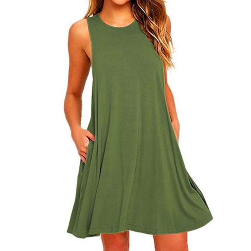 Willow Bishop | Sleeveless Swing Mini Dress For Women
