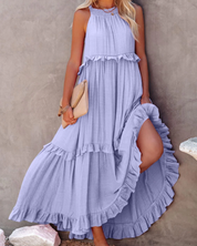 Harper Fletcher | Tiered Maxi Dress With Ruffle Detail
